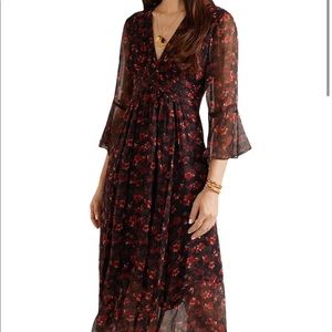 Rachel Zoe Caden asymmetric floral-print